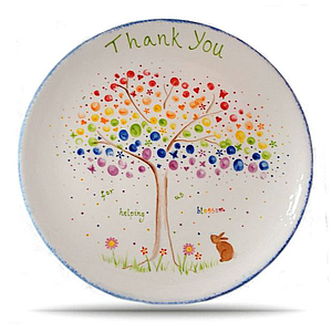 Teachers Commission - Fingerprint Tree Platter 30cm 
