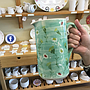 Straight Sided Pitcher / Jug 1.5 litres - daisies
