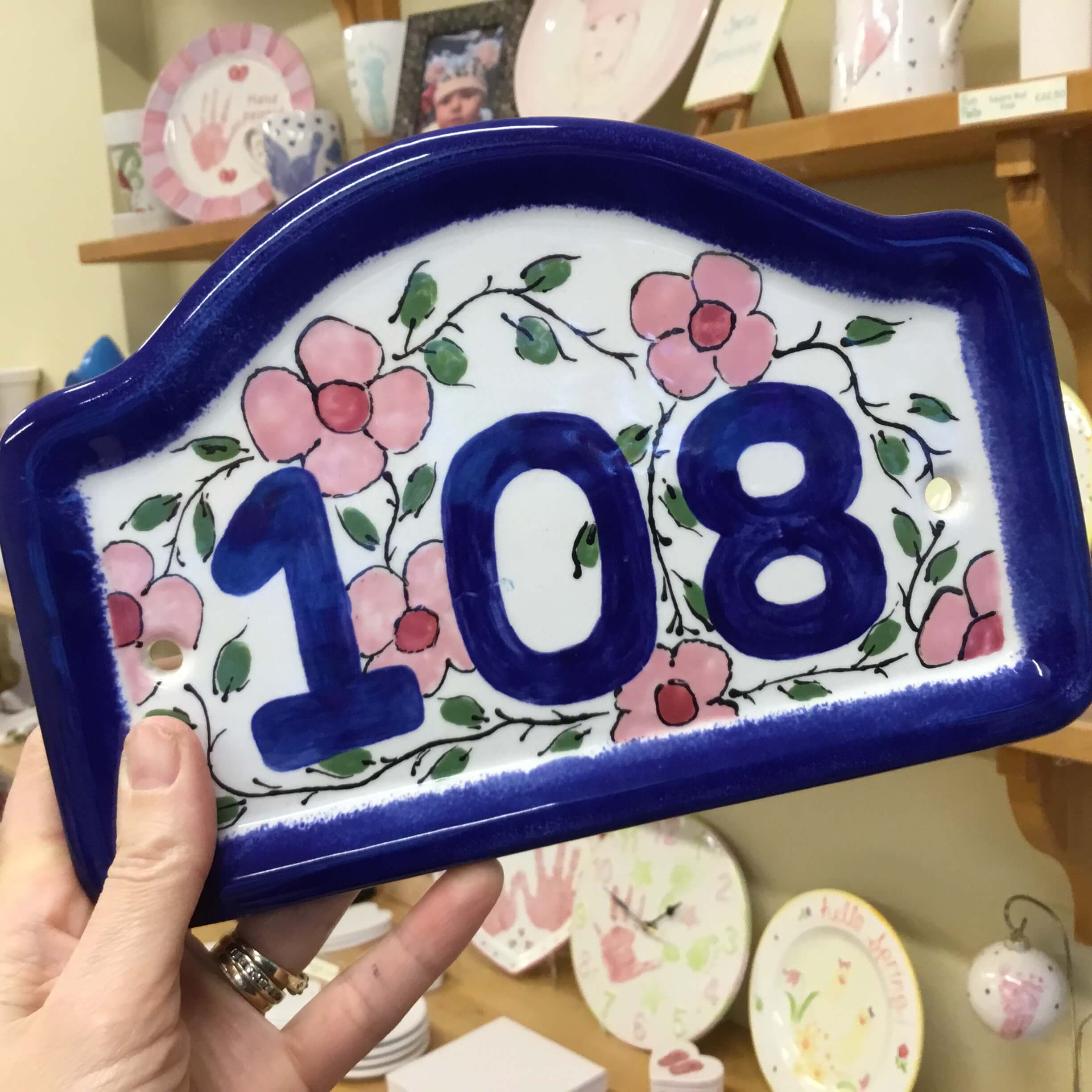 Large Arched Plaque