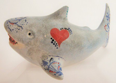 Shark Bank with heart