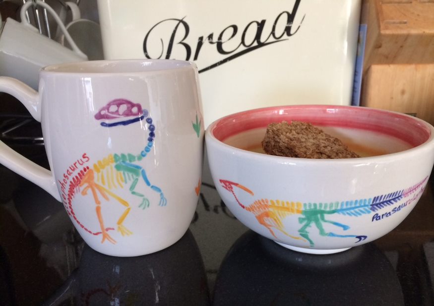 Cereal Bowl & Barrel Mug Set