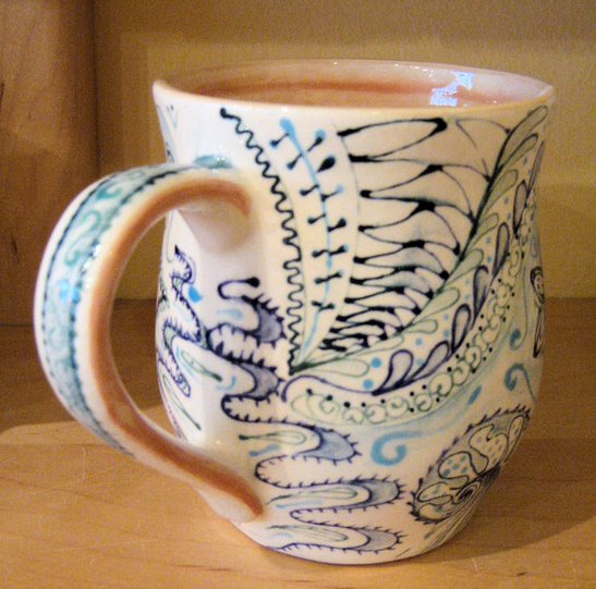 Rustic Barrel Mug