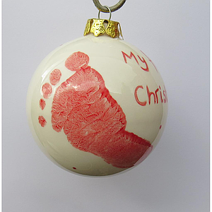 Baby Print Bauble Kit