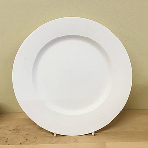 Rim Dinner Plate w/ Hanging Holes 25.3cm
