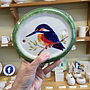 Med Oval Plaque with holes 17cm