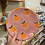 Coupe Salad Plate - peaches