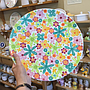 Coupe Charger Plate - floral